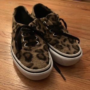 Vans leopard
